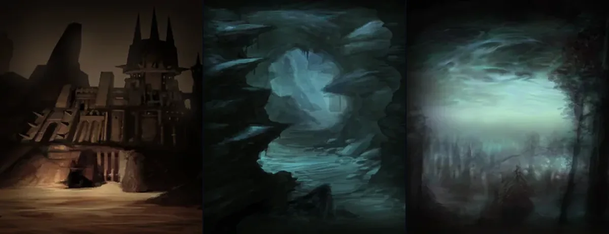 Rogue talent tree paintings from the WoW Forever client