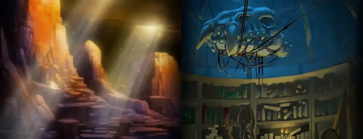 Paladin and Mage talent tree paintings from the WoW Forever client