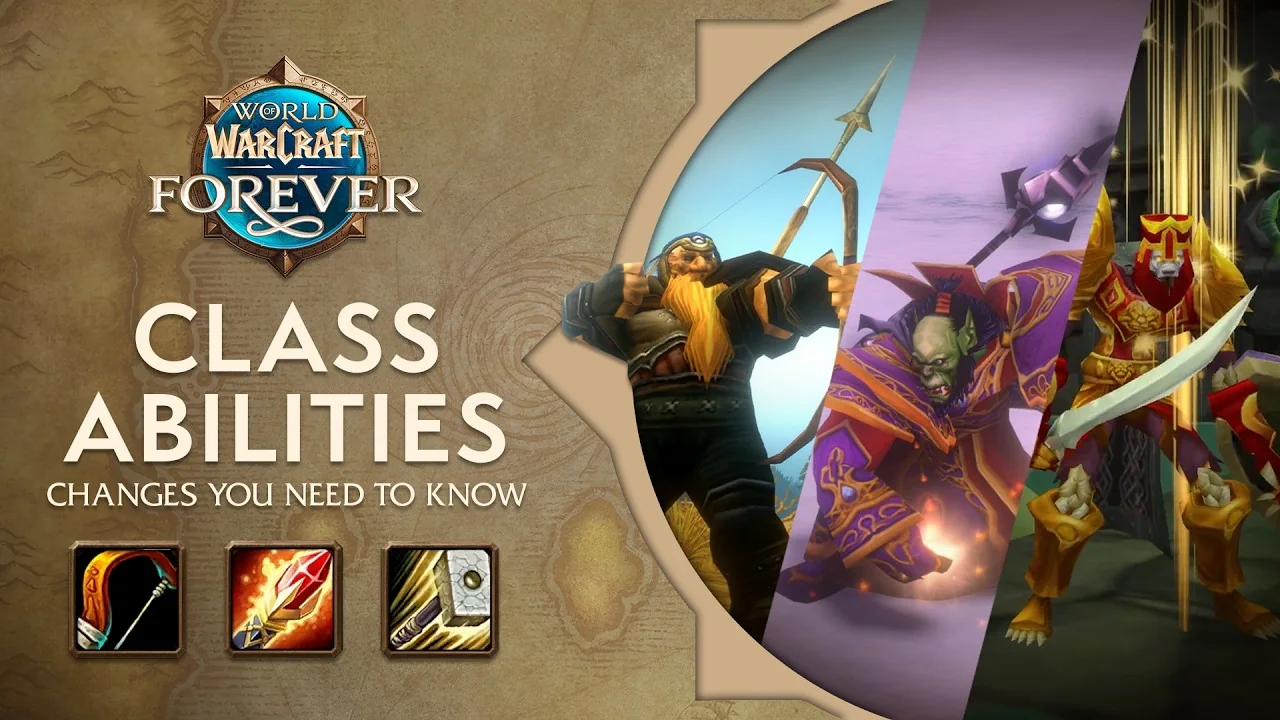 Blizzards Vorschaubild zu seinem Video Class Highlights - Part 2: Jäger, Magier, Paladin | World of Warcraft: Forever