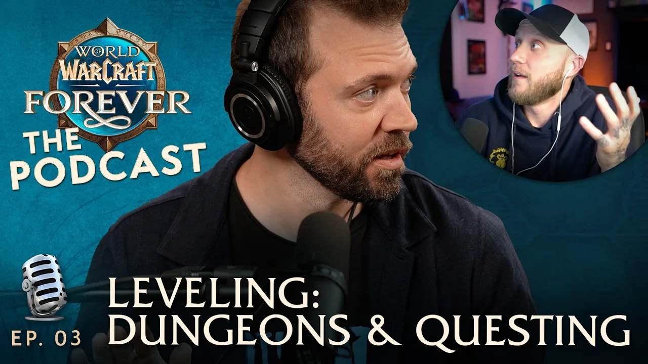 Miniature de Blizzard pour sa vidéo Dive into Dungeons with Devs ft. @hammerdancegaming | Episode 3 - The WoW: Forever Podcast