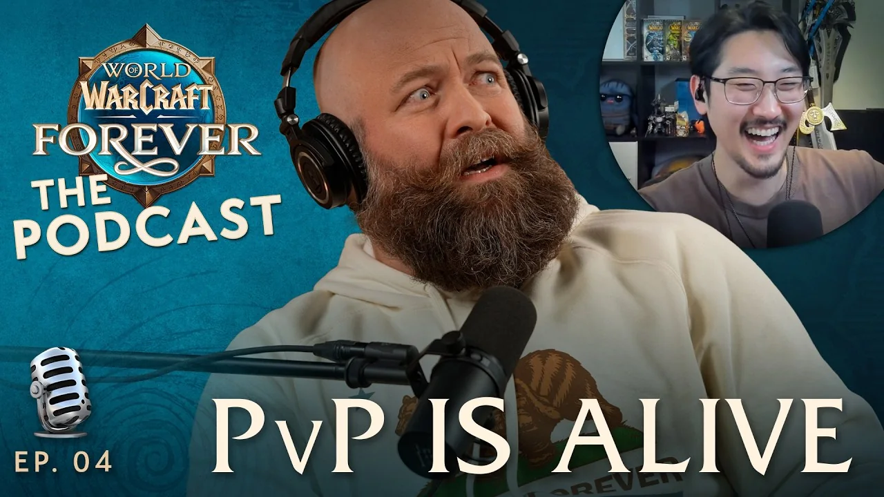Blizzards Vorschaubild für sein Video The PvP Episode ft. @TipsOutBaby & @Savixirl | Episode 4 - The WoW: Forever Podcast