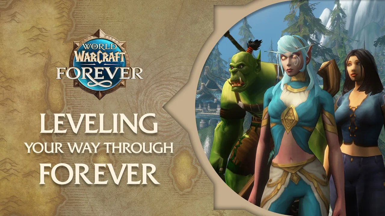 Miniature de Blizzard pour sa vidéo World of Warcraft: Forever - Your Adventure Begins