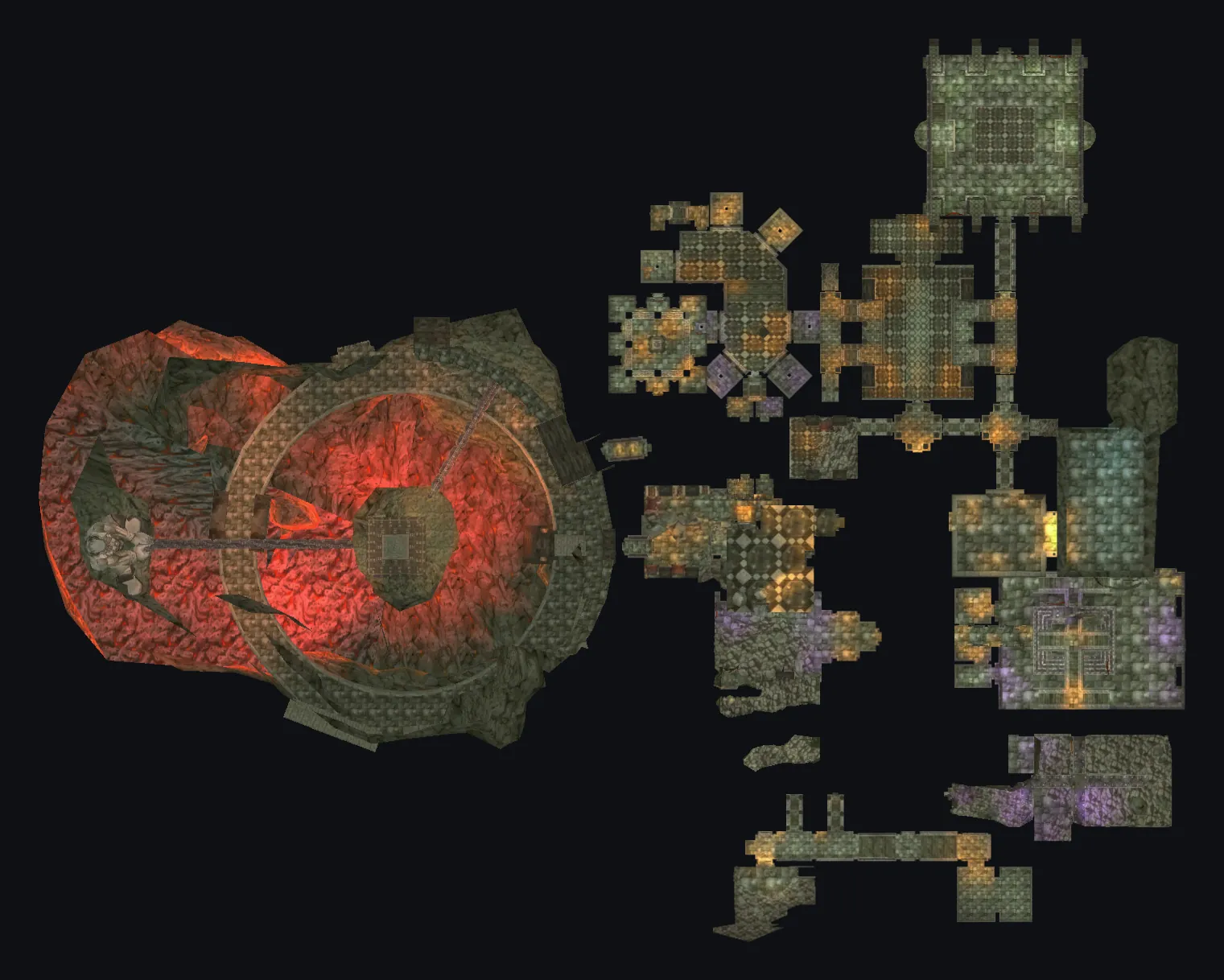 Blackrock Spire map: Part 1: Highlord Omokk, War Master Voone ...