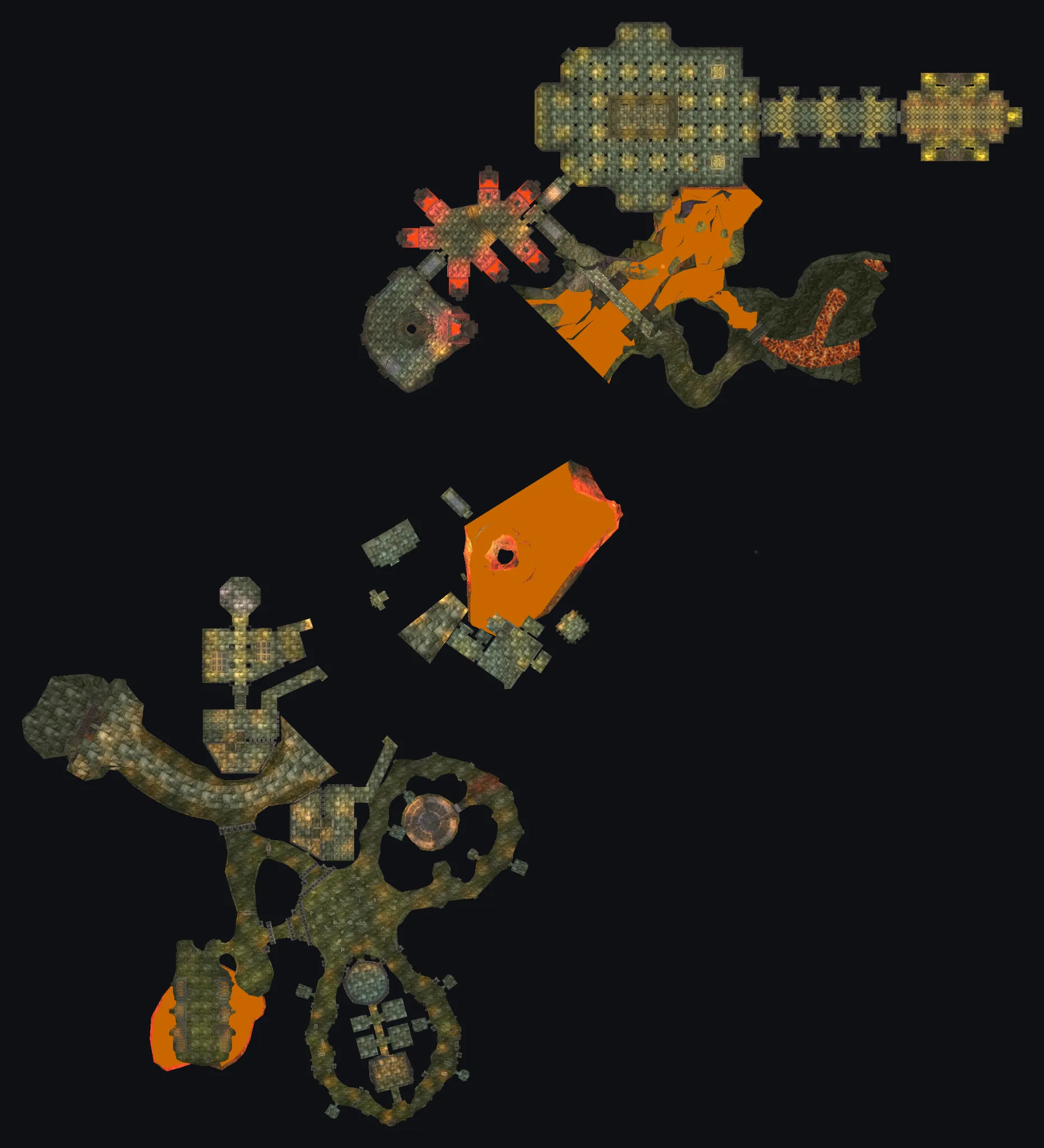 Blackrock Depths map: Part 1: High Interrogator Gerstahn, Lord Roccor ...