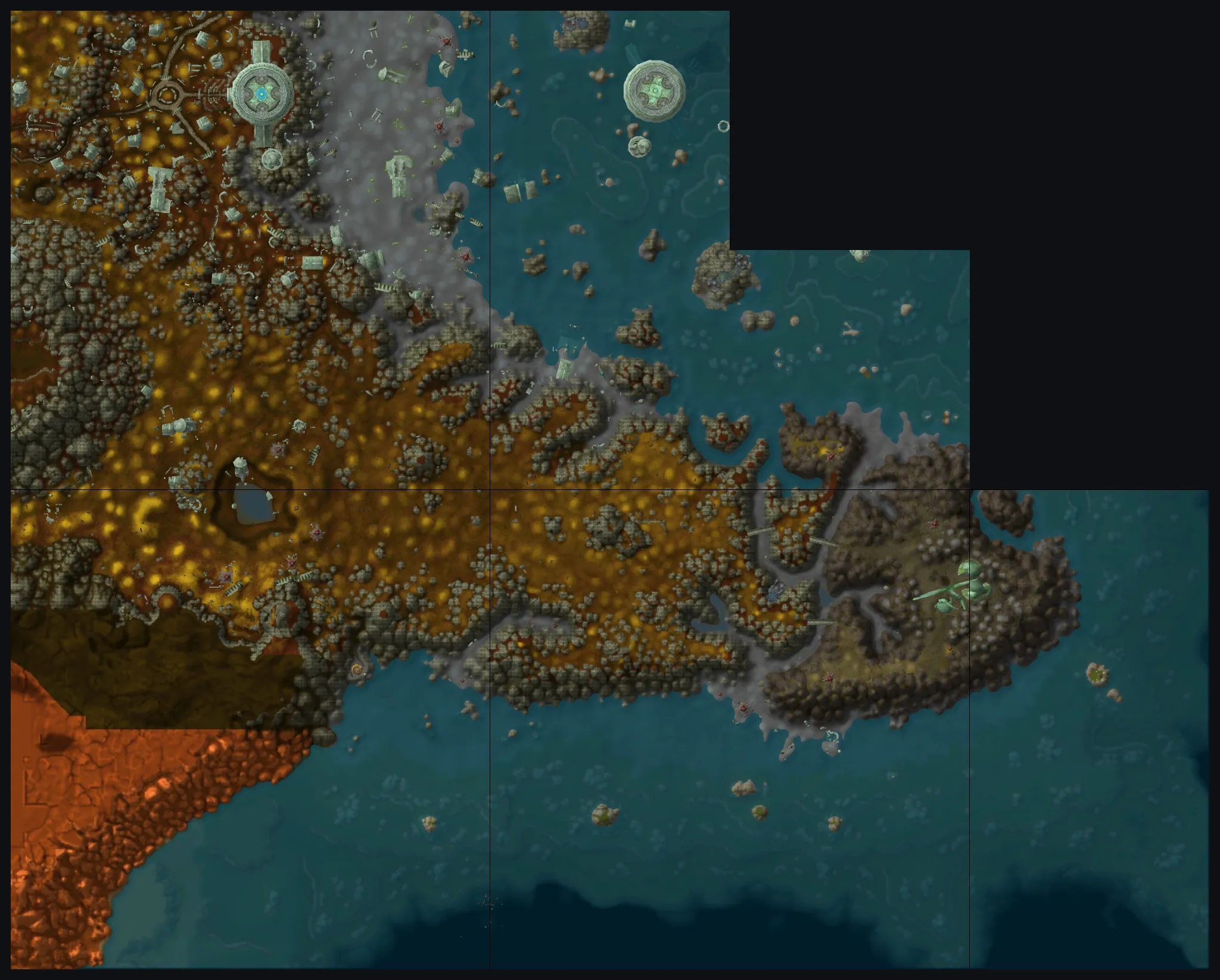Karte Sturmklippen: Map
