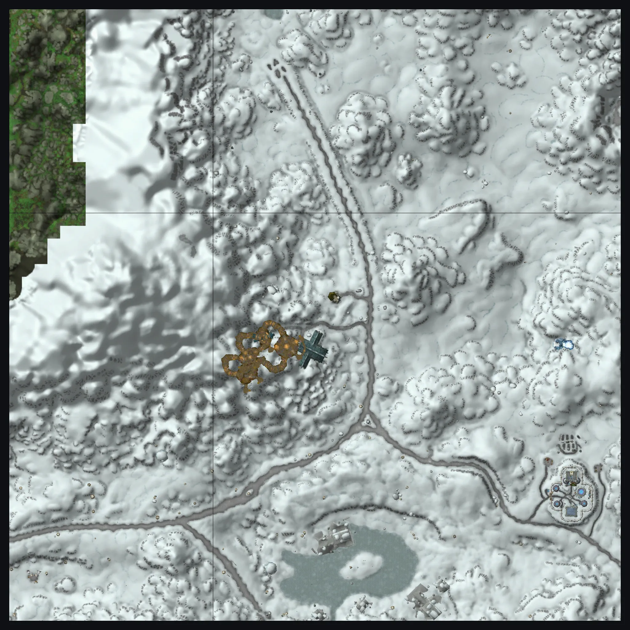 Carte de Refuge des saisons de Météores : Map
