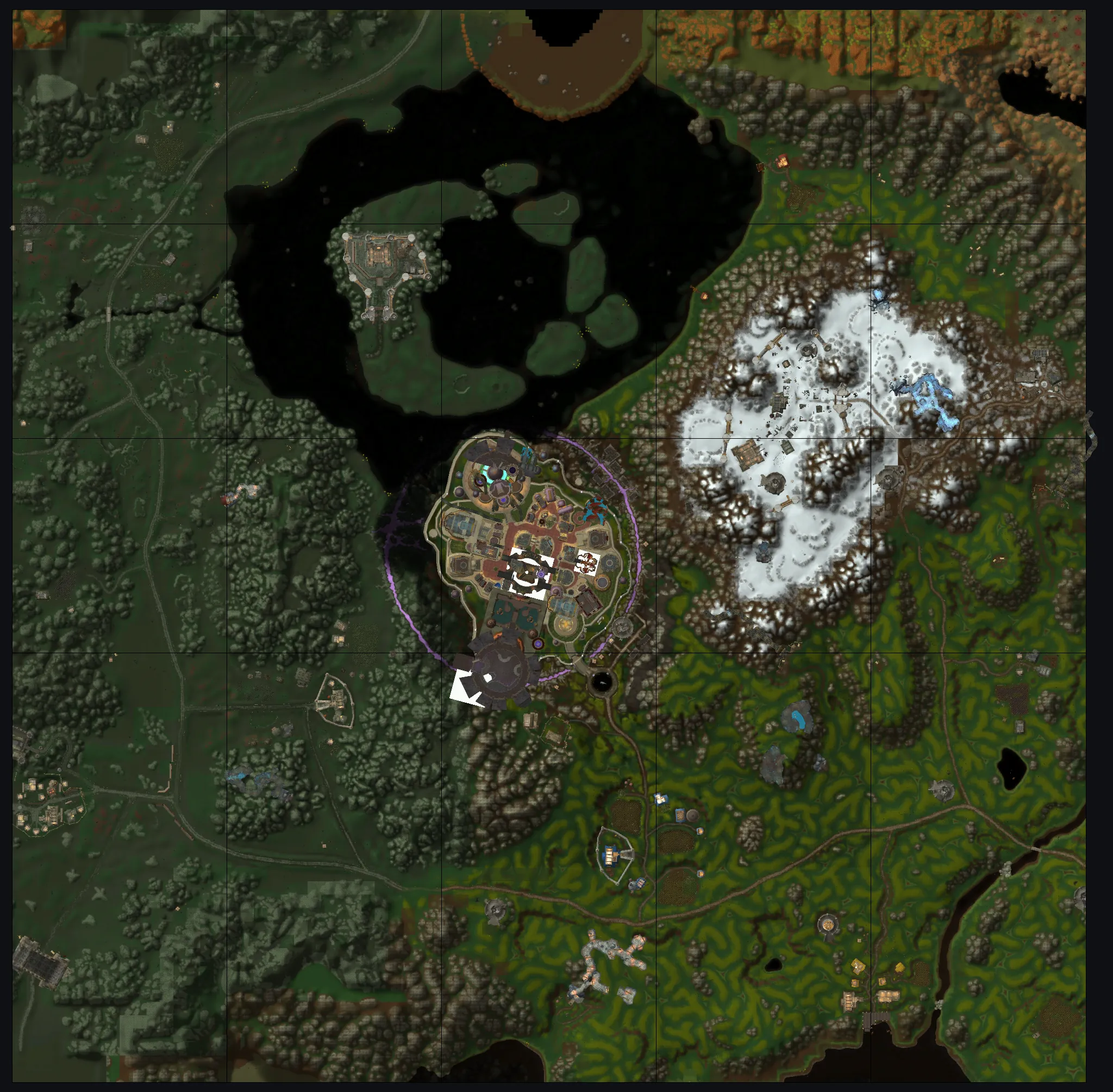 City of Dalaran map: Part 1