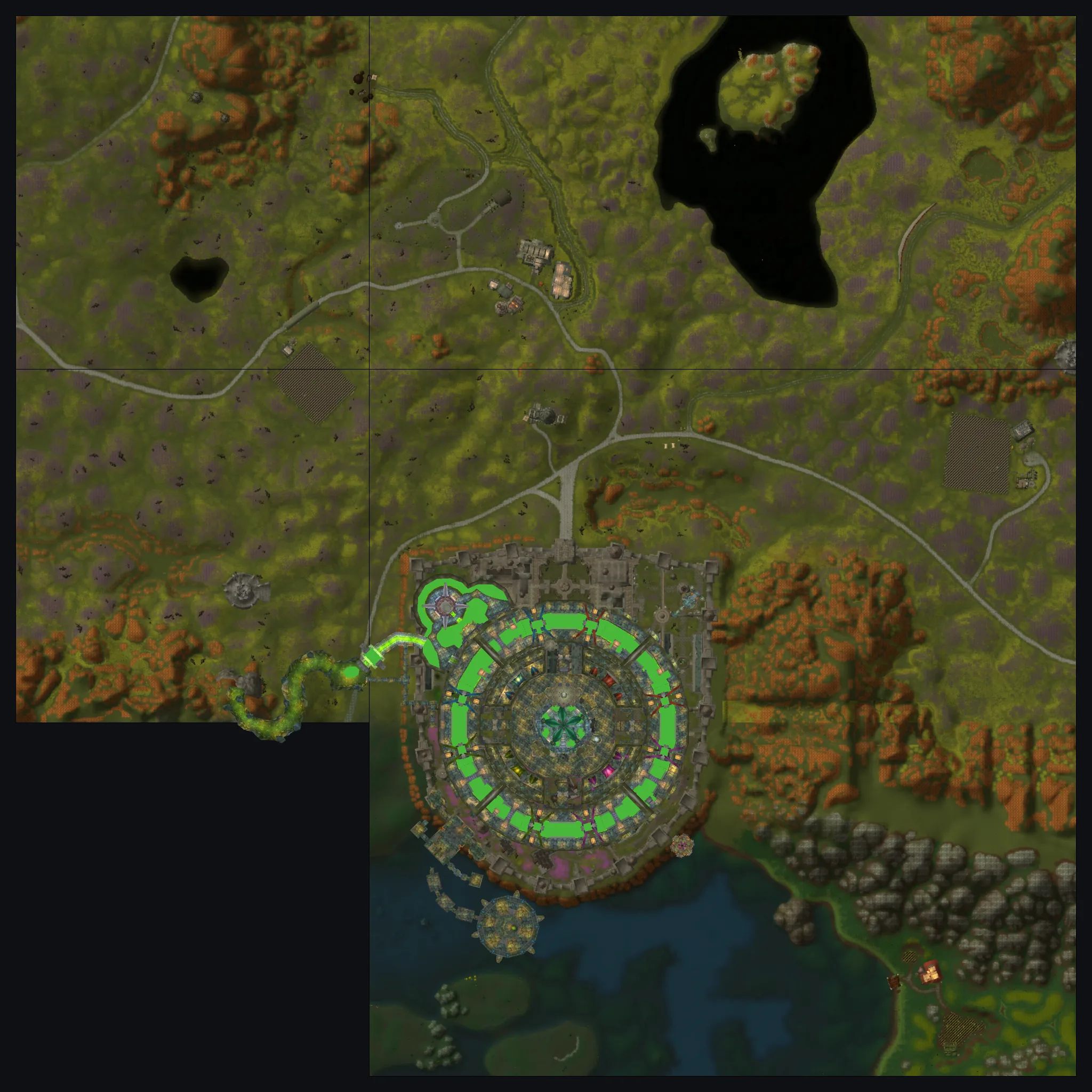 Ruins of Lordaeron map: Part 1