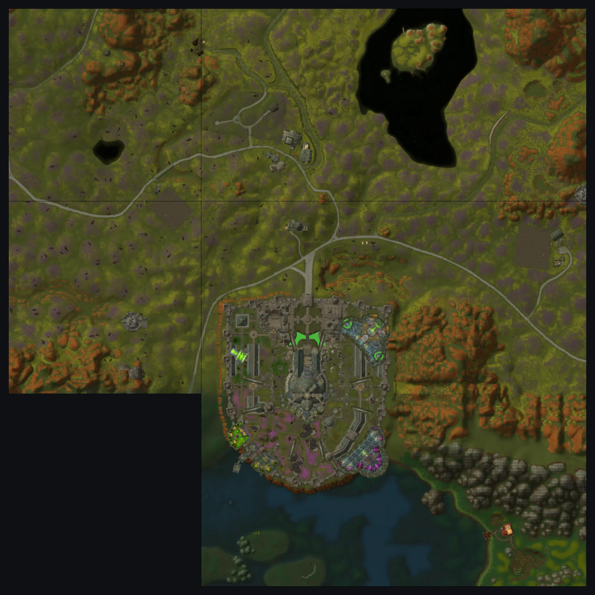 Ruins of Lordaeron map: Part 2