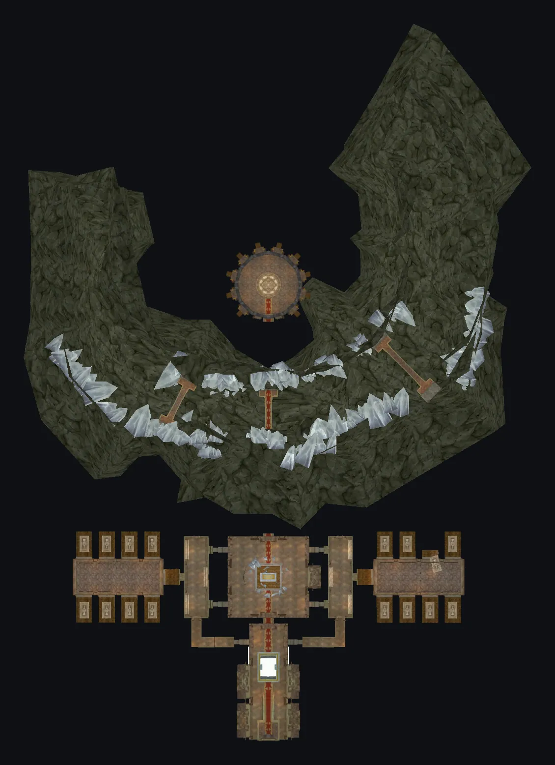 The Hall of Thanes map: Part 1