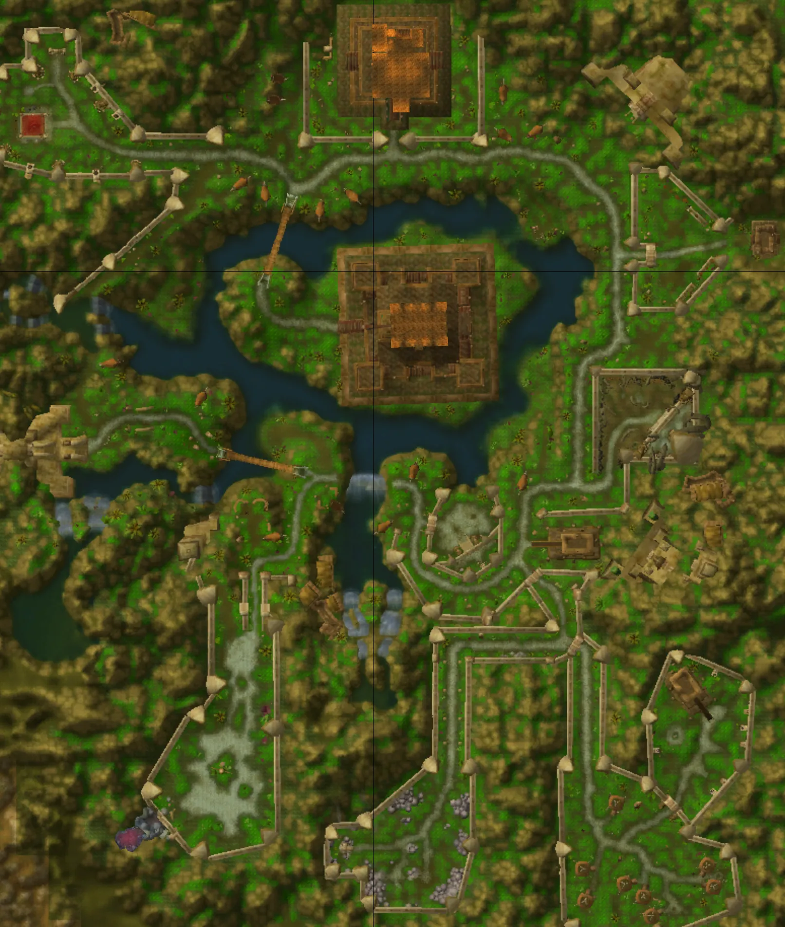 Zul'Gurub map: Part 1: High Priestess Jeklik, High Priest Venoxis ...