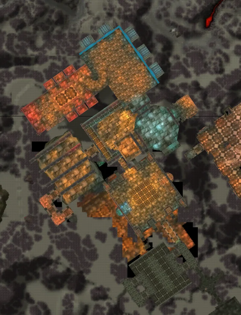 Blackwing Lair map: Part 1: Razorgore the Untamed, Vaelastrasz the Corrupt ...