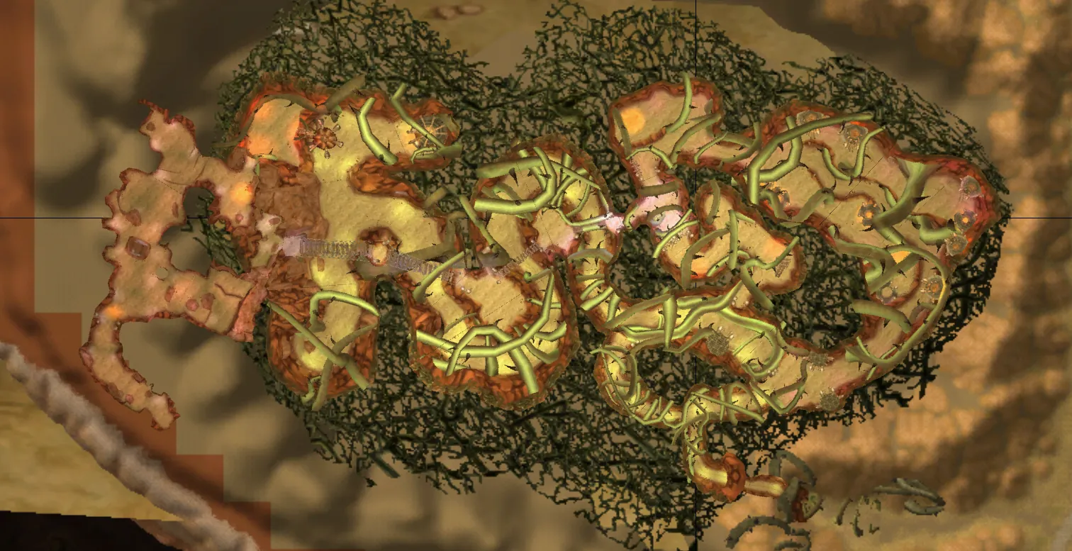 Razorfen Kraul map: Part 1: Roogug, Aggem Thorncurse ...