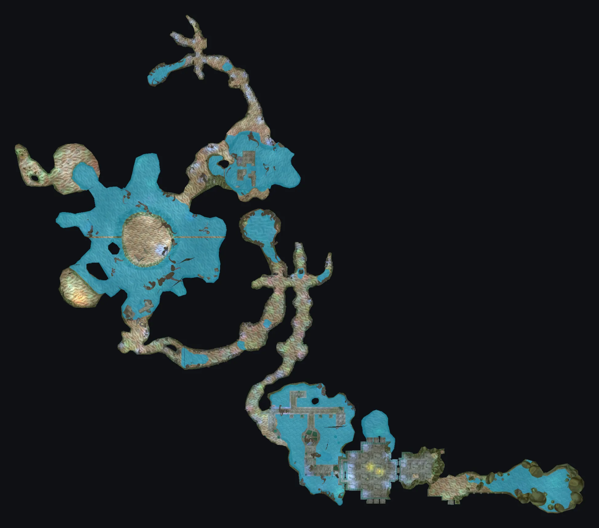 Blackfathom Deeps map: Map
