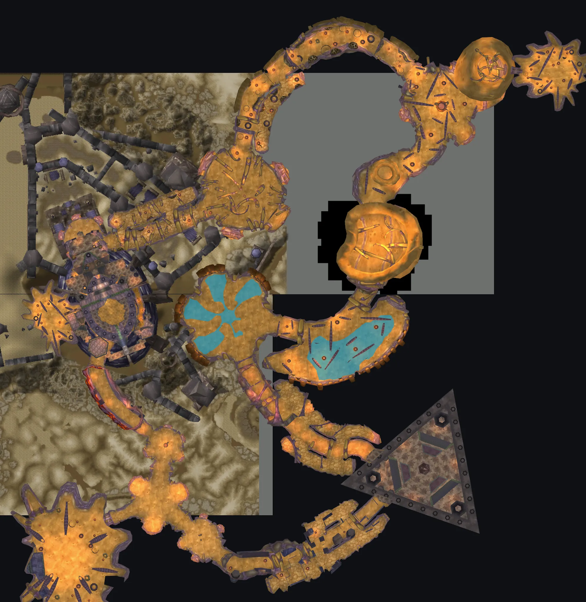 Ahn'Qiraj Temple map: Map