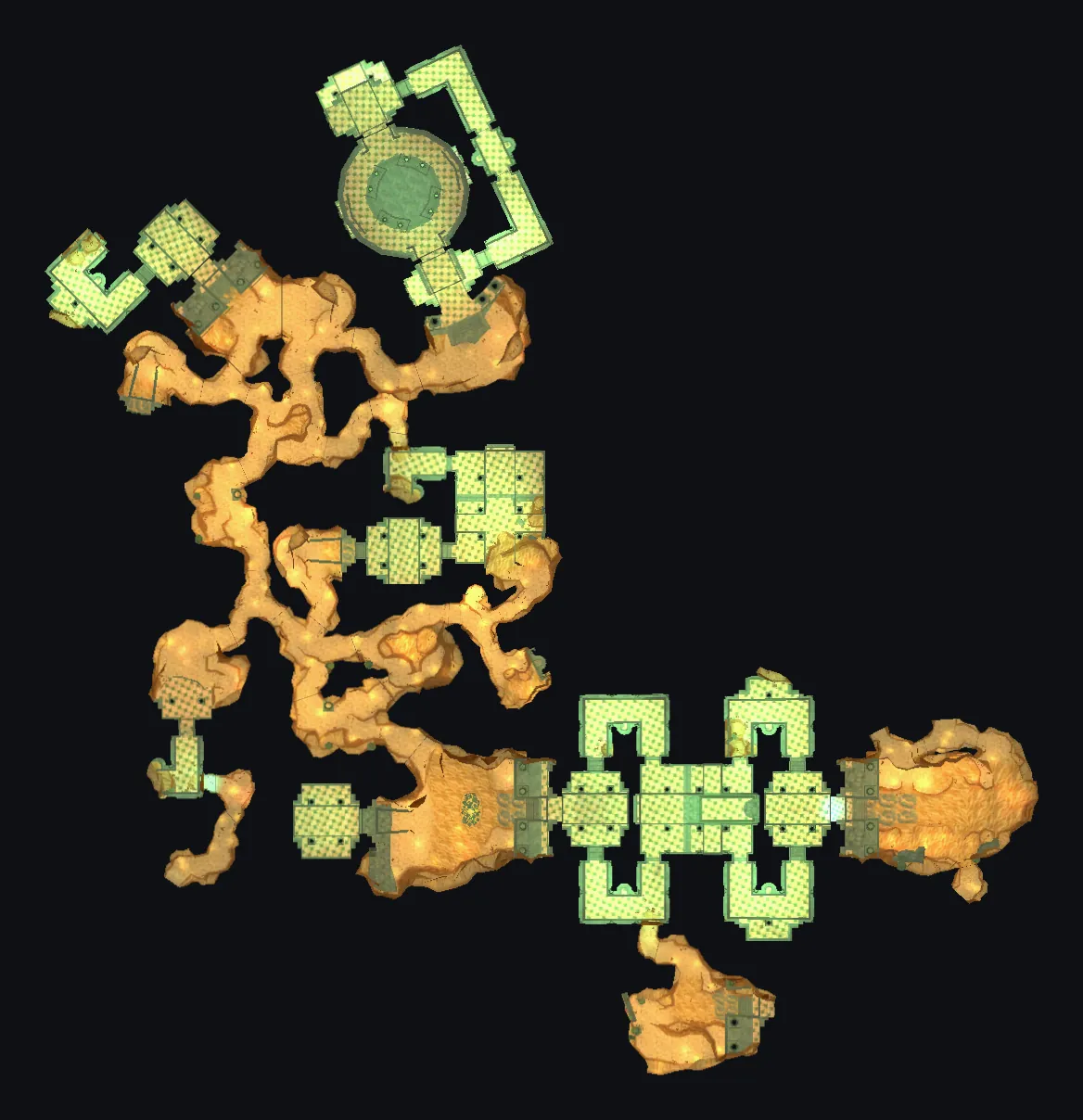 Uldaman map: Map