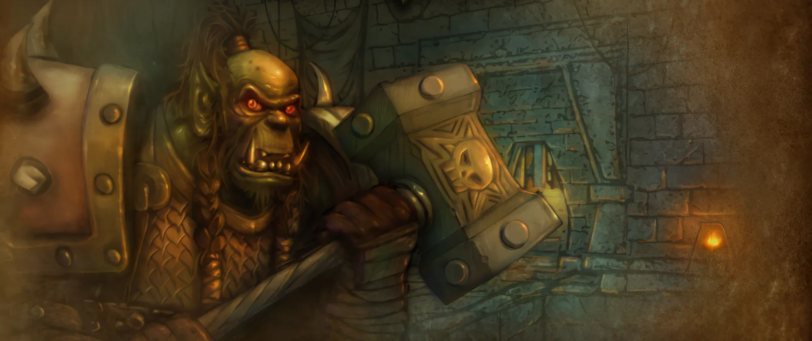The Blackrock Spire loading screen from the WoW Forever client