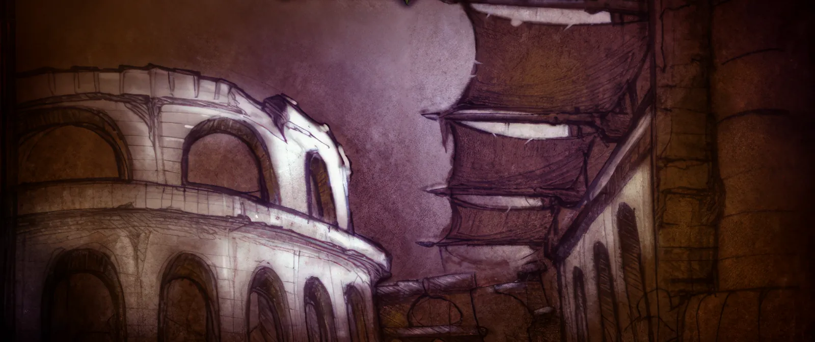 The Dire Maul loading screen from the WoW Forever client