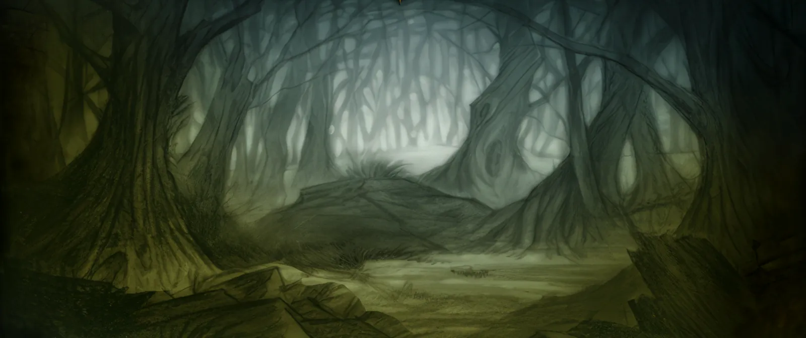 The Azshara Crater loading screen from the WoW Forever client
