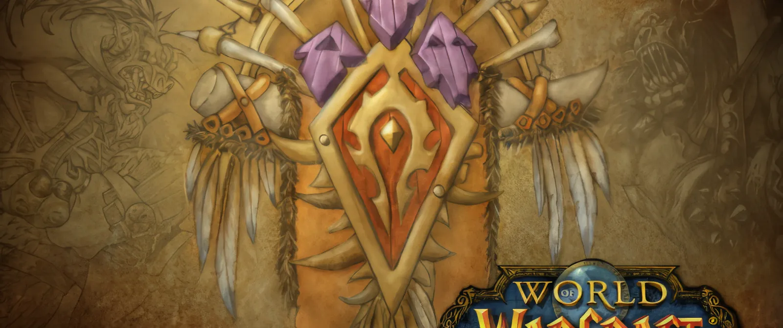 The Horde PVP Barracks loading screen from the WoW Forever client