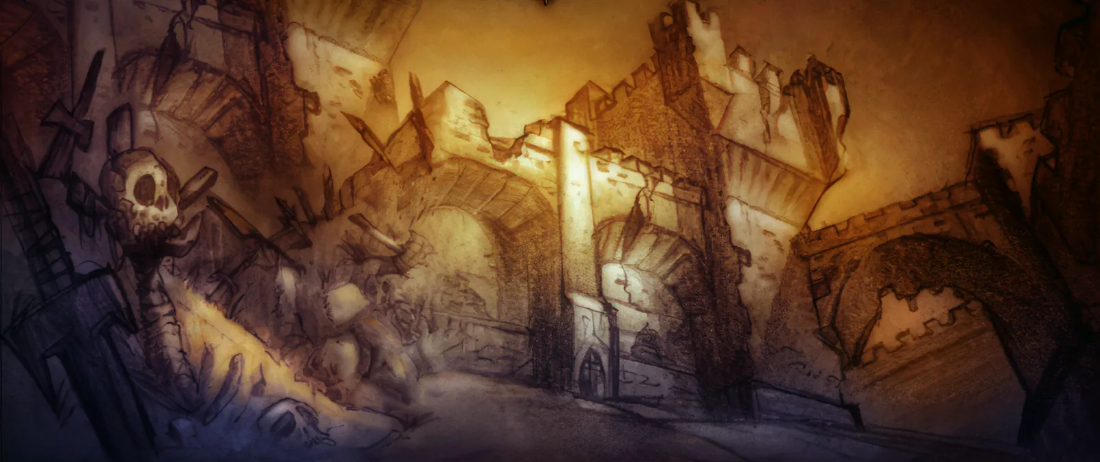 The Burning of Andorhal loading screen from the WoW Forever client
