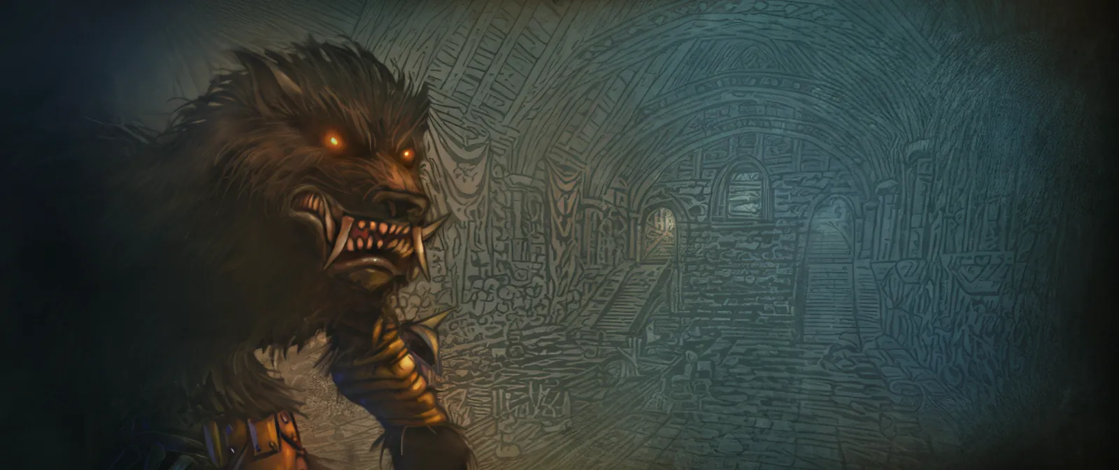 Der Ladebildschirm von Burg Shadowfang aus dem WoW-Forever-Client