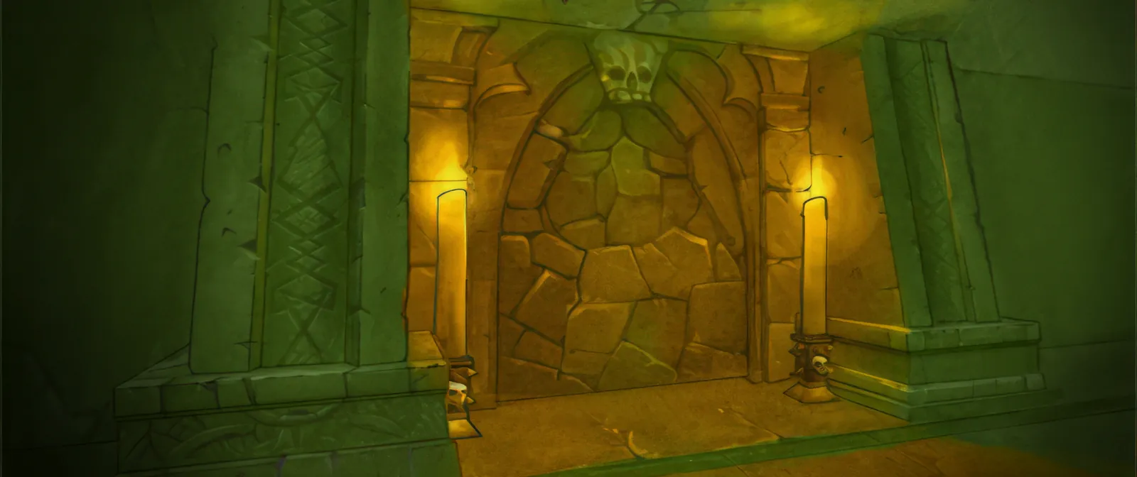 L'écran de chargement du Temple englouti issu du client de WoW Forever