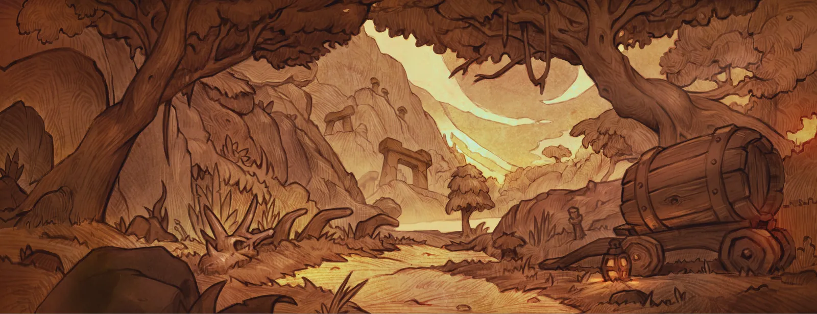 The Excavation Site: Wetlands loading screen from the WoW Forever client