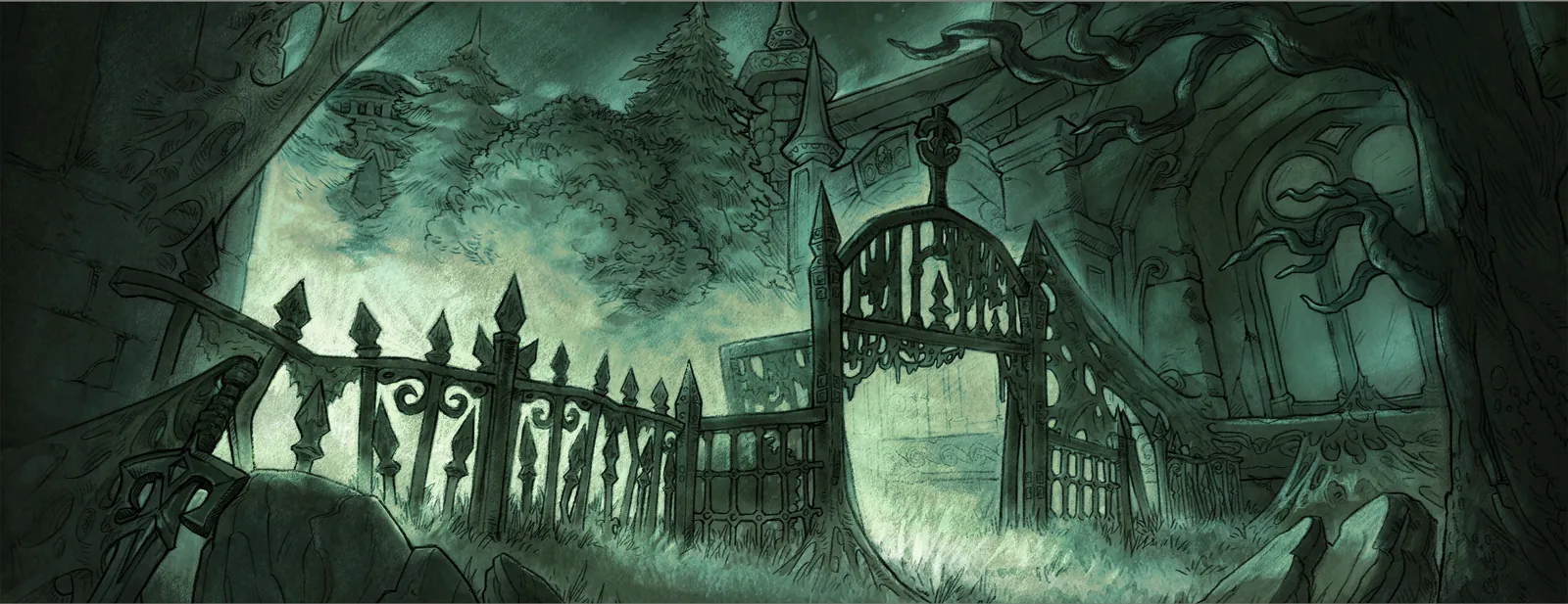 The Ruins of Lordaeron loading screen from the WoW Forever client