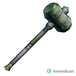 Heavy Copper Maul, rendered from the Forever client