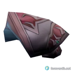 Bloodmage Mantle, rendered from the Forever client