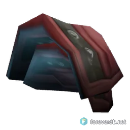 Heraldic Spaulders, rendered from the Forever client