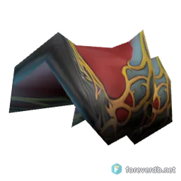 Embersilk Mantle, rendered from the Forever client