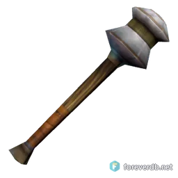 Billy Club, rendered from the Forever client
