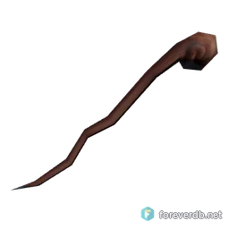 Runic Cane, rendered from the Forever client