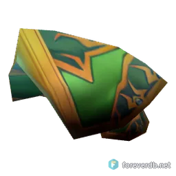 Slime-encrusted Pads, rendered from the Forever client