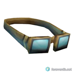 Speedy Racer Goggles, rendered from the Forever client