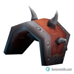 Cabalist Spaulders, rendered from the Forever client