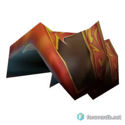 Geomancer's Spaulders, rendered from the Forever client