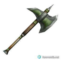 Reef Axe, rendered from the Forever client