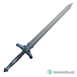 Twain Random Sword, rendered from the Forever client
