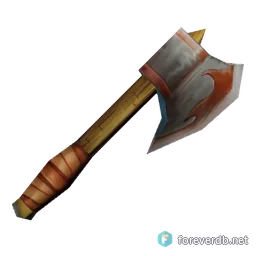 Lumberjack Axe, rendered from the Forever client