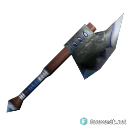 Anvilmar Hand Axe, rendered from the Forever client