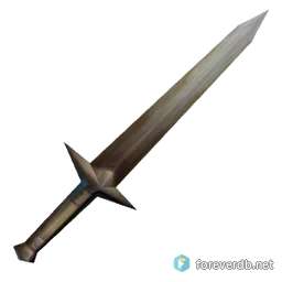 Worn Shortsword, rendered from the Forever client