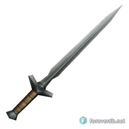 Well-used Sword, rendered from the Forever client