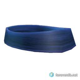 Silk Headband, rendered from the Forever client