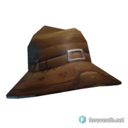 Studded Hat, rendered from the Forever client