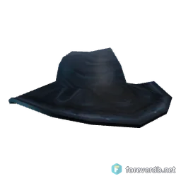 Knight-Lieutenant's Dreadweave Hat, rendered from the Forever client