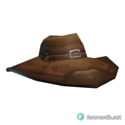 Crochet Hat, rendered from the Forever client
