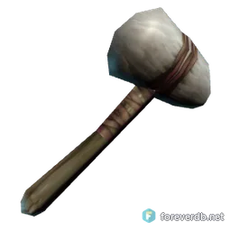Kobold Mining Mallet, rendered from the Forever client
